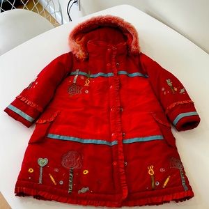 deux par deux girl winter jacket.